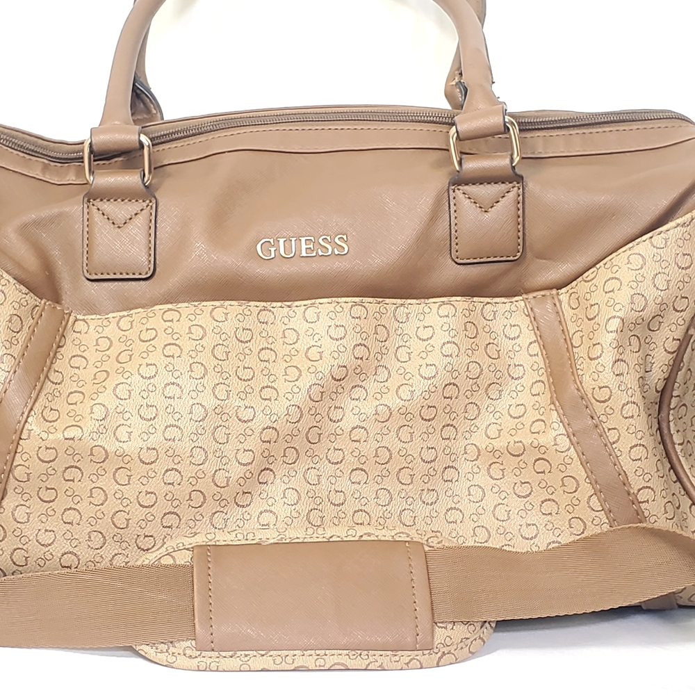 Guess Women's Tan Shoulder Bag
